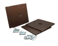 Утяжелитель грунтозацепов МБ Каскад, Ока, Нева, Целина (компл.=4 квадрата+8 болтов, гаек, шайб)