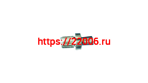 Болт регулировочный торм.троса 7х16 сереб.