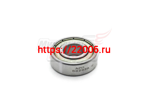 Подшипник 80202 (арт.6202-2Z) закрытый (Россия, завод)