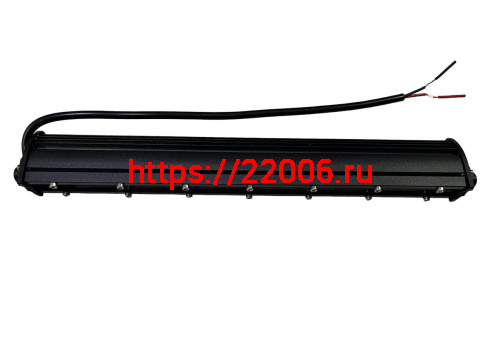 Фара светодиодная LED-010C, 335*45*26mm, 36W CREE LED (12 диодов) фото 2 Фара светодиодная LED-010C, 335*45*26mm, 36W CREE LED (12 диодов) фото 2