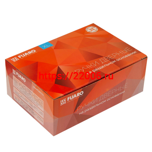 Ручка Fuaro (Фуаро) раздельная K.XL62.TOR (TOR XL) CP-8 хром фото 3 Ручка Fuaro (Фуаро) раздельная K.XL62.TOR (TOR XL) CP-8 хром фото 3