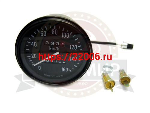 Спидометр Иж с суточным (СП158, 69.3802) 1000080500003 (CN)