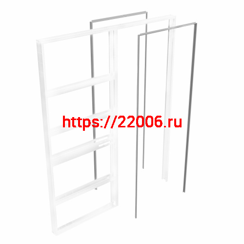 Комплект Armadillo (Армадилло) для обрамления пенала SLD.Comfort-PENAL frame 900/2900 AL