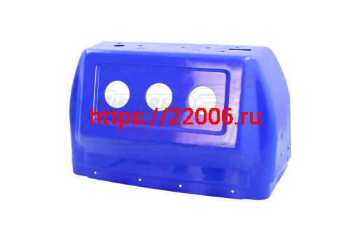 Щиток приборов минитрактор голый синий