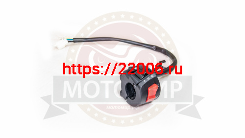 Переключатель RACER RC150-23A TOURIST правый, в сборе (P87E080)