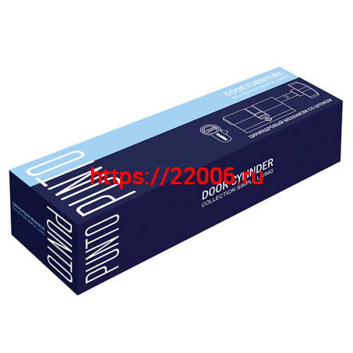 Цилиндровый Punto (Пунто) механизм (Z407/75) Z4007Tang75(40+10+25) со штоком CP хром фото 3