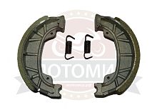 Колодки тормозные барабан. 110х25 мм  Альфа, Нитро, CG125 (GY6-60/150) WGZ-004