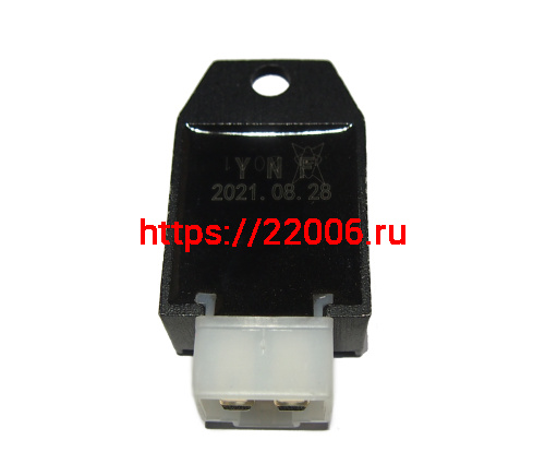 Реле регулятор 4 конт. малый GY6-50 (GY6-125-516)(GY6-125-04R) (АЛЬФА) фото 3
