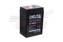 Аккумулятор герметичный 4В 4,5Ач DELTA DT4045 (70*47*101мм) (электрооборудование, кассовые апп-ты)