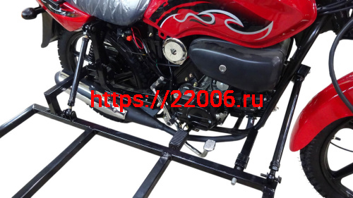 Прицеп боковой для мопеда SIGMA (Невозможна регистрация в ГИБДД) (кронштейны под сварку) фото 6