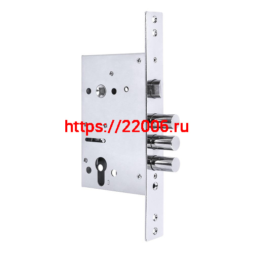 Корпус Punto (Пунто) врезного замка c защёлкой MDV30C-816 CP (V30/C) CP хром тех.уп.