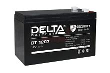 Аккумулятор герметичный 12В 7Ач DELTA DT1207 AGM (151*65*95мм) (электромашинки)
