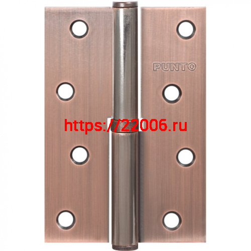 Петля Punto (Пунто) съемная IN4100SR-HD AC правая (113/HD-4) медь ПОДВЕС