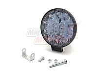 Фара светодиодная 42W 14 диодов SMD, 20мм круг. мет. корпус, ближний свет (Flood)