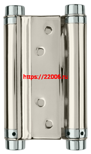 Петля Armadillo (Армадилло) пружинная двусторонняя BH586SS (125*86*1.5) CP (DAS SS 201-5") хром