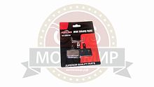 Колодки тормозные на дисковый тормоз (Shimano Deore,Tektro) YL-1001(DS-10S) sintered, блистер ROXTER