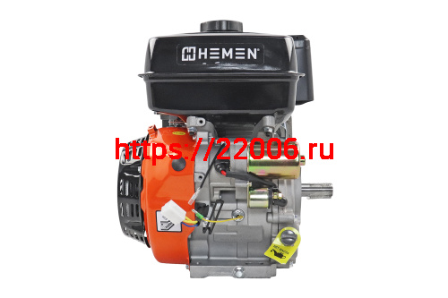 Двигатель HEMEN 15,0 л.с. с катушкой 15А180Вт 190FE (420 см3) электростартер, вал 25 мм фото 2