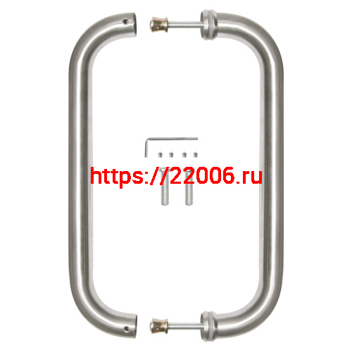 Ручка-скоба Fuaro (Фуаро) PULL.PH25/300.21 INOX 201 (PH-21-25/300-INOX) фото 3
