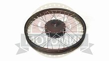 Обод 17" передний спицы, барабан. тормоз 1,4-17  TRICKLER XY110-17A в сборе (НАБОР)