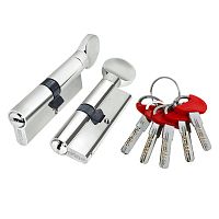 Цилиндровый Fuaro (Фуаро) механизм (D-PRO502-8/90) D-PRO5002-8Knob90(40+10+40) CP хром 5+1Key с верт. перекод.