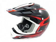 Мотошлем THH TX-12 №17 black/red (M)
