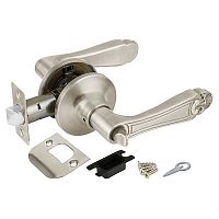 Ручка Punto (Пунто) защелка DK637 SN-BK (6037 SN-B) (фик.) мат. никель