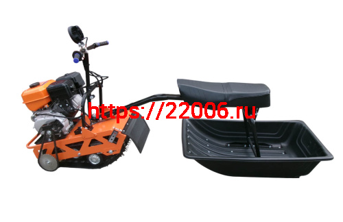 Мотобуксировщик компактный БЕЛКА - 10LE л.с., с ФАРОЙ и ЭЛЕКТРОСТАРТЕРОМ фото 2