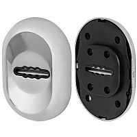 Накладка Fuaro (Фуаро) под сувальдный ключ ESC-10S с автоматическими шторками CP-8 хром (утопленная)