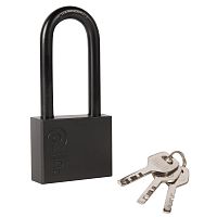 Замок Punto (Пунто) навесной PK-1550L 3 key диск.ключ длиная дужка