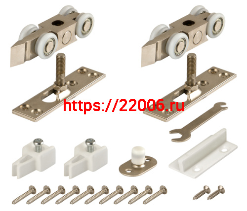 Комплект роликов Armadillo (Армадилло) для раздвижных дверей SLD.Comfort.SET.rollers/80 (Comfort 80/4 kit)