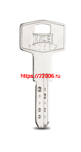 Цилиндровый Kale kilit (Кале килит) механизм 164 BN/68 (26+10+32) mm никель 5 кл. фото 4