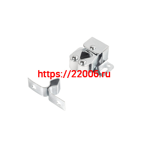 Защелка Ajax (Аякс) роликовая металлическая ZLR32х26 CP хром