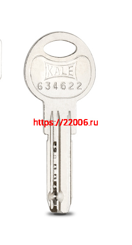 Цилиндровый механизм Kale kilit (Кале килит) с вертушкой 164 OBS SCE/90 (40+10+40) mm никель 5 кл. new фото 2