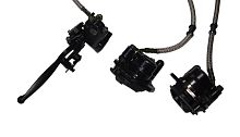 Гидравлика передняя в сборе Termit Сity, Taktik, LIBRO Avenger EVO (L-740mm, L-400mmх2)
