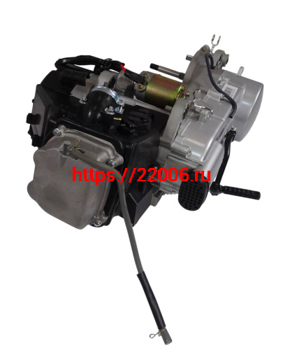 Двигатель скутер 4х такт. GY6-150 157QMJ 150 см3 19 шл. фото 4