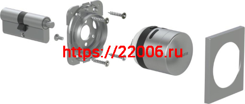 Декоративная Armadillo (Армадилло) накладка SLIM DS.RT01.08 SC матовый хром фото 2