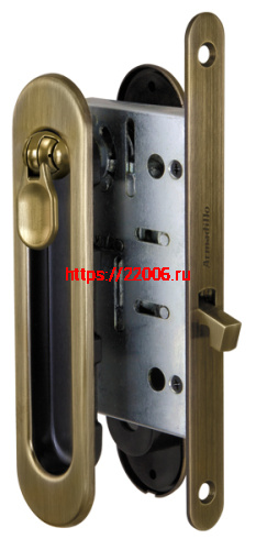 Набор Armadillo (Армадилло) для раздвижных дверей SH.LD152.KIT011-BK (SH011-BK) AB-7 бронза