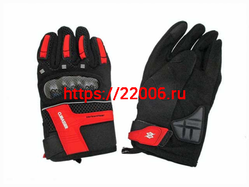Перчатки Cuirassier TX200 красные (L)