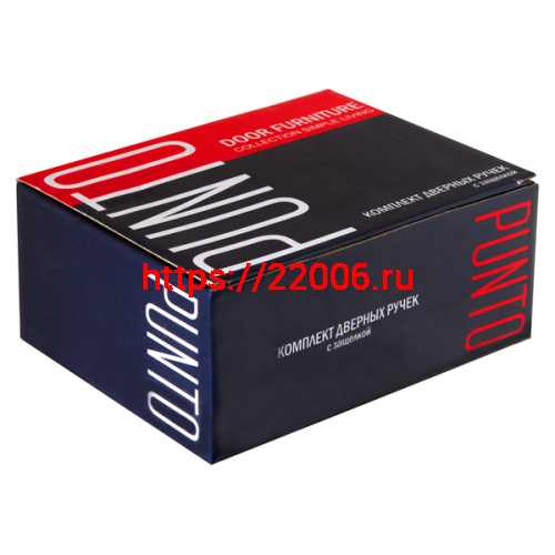 Ручка Punto (Пунто) защелка DK620 CP-ET (6020 CP-E) (кл./фик.) хром фото 2