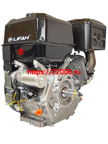 Двигатель LIFAN 25 л.с. KP 520E  ЭЛ.СТАРТЕР с катушкой освещения 12В 18А 216Вт фото 4